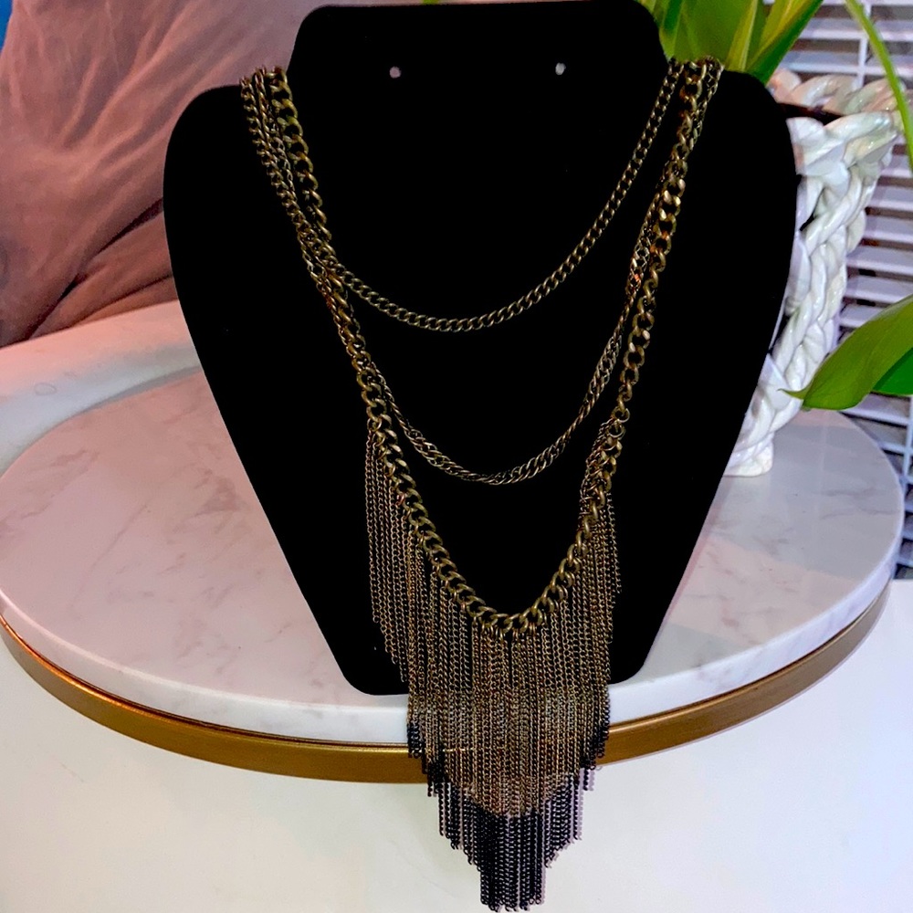 Multi-Chain link Necklace
